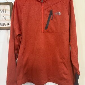 The North Face Fiery Red Quarter-Zip Pullover
